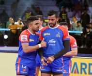 Mohit Nandal (left) and Siddharth Desai of Steelers (image via PKL)