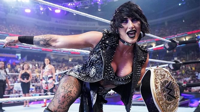 Rhea Ripley sends warning to Nia Jax ahead of WWE Elimination Chamber