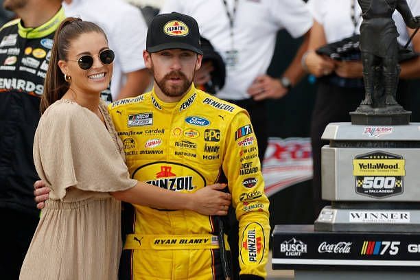 Who is Ryan Blaney's girlfriend, Gianna Tulio?