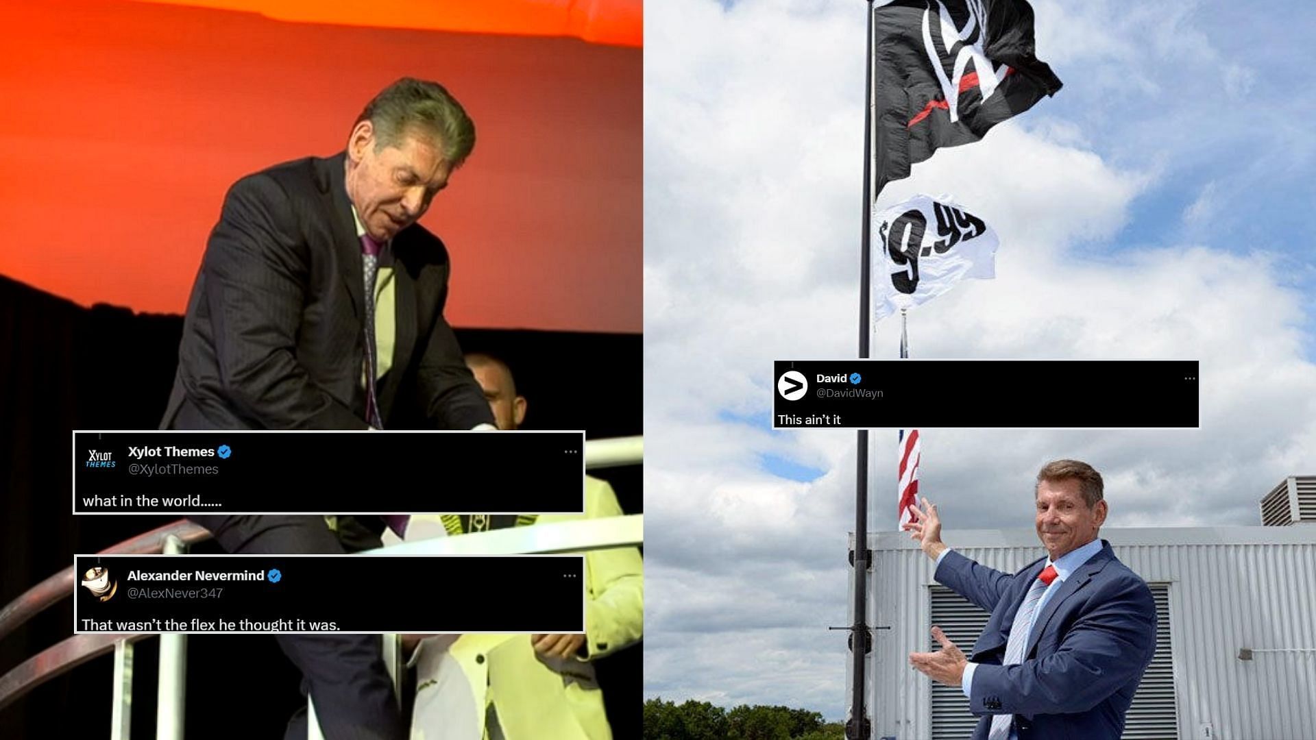 Vince McMahon is the former Chairman of WWE [Photos courtesy of WWE