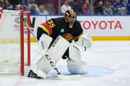 Thatcher Demko of the NHL's Vancouver Canucks