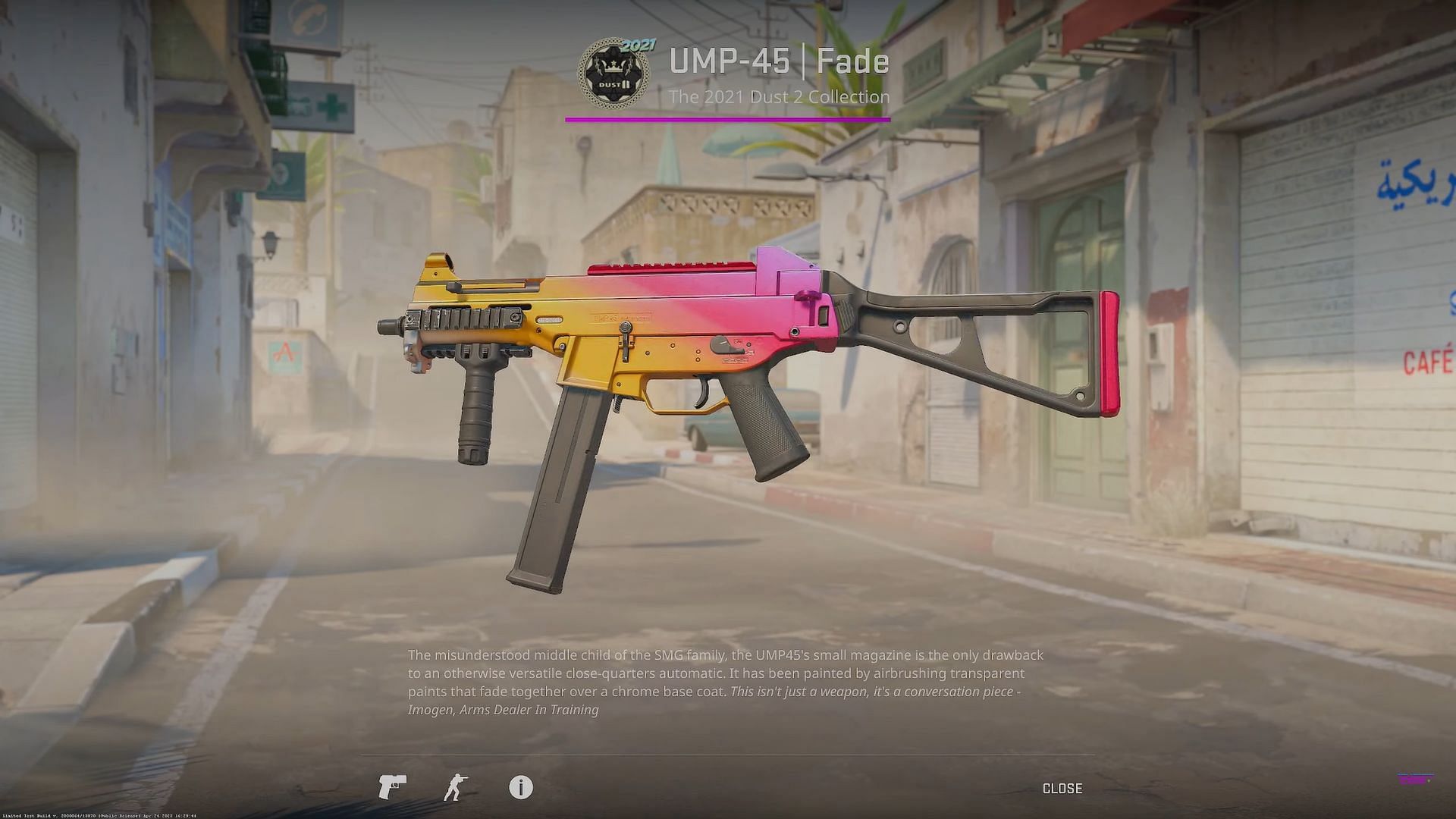 UMP-45 Fade (Image via Valve || YouTube/covernant)