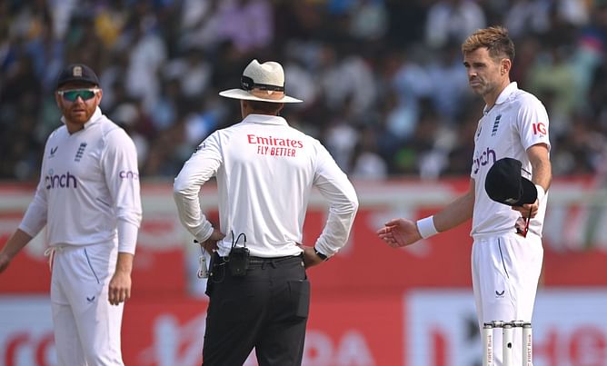 [Watch] James Anderson agitated by Ravichandran Ashwin's behavior at non-striker's end on Day 2 of second Test