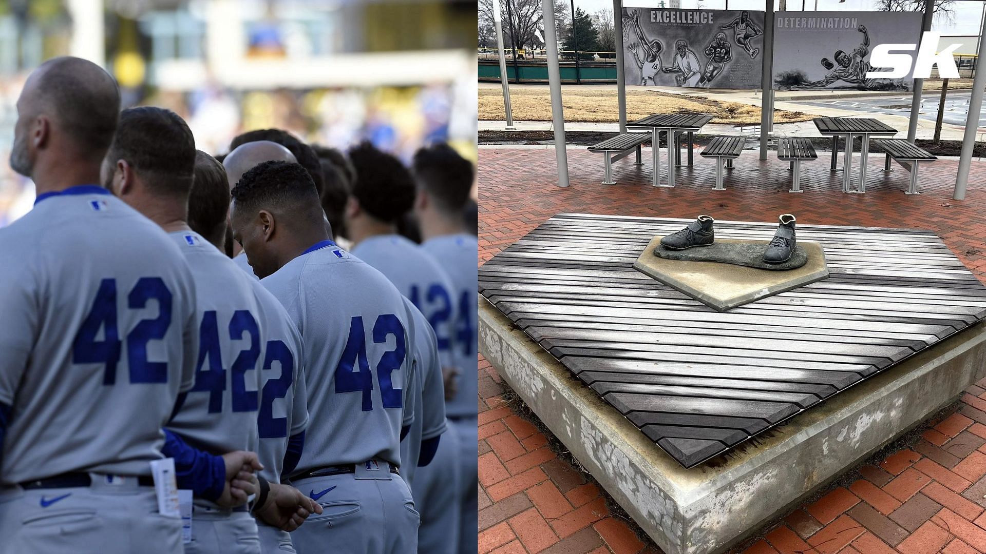 45 year old Ricky Alderete has been arrested in connection with a stolen Jackie Robinson statue in Wichita, Kansas