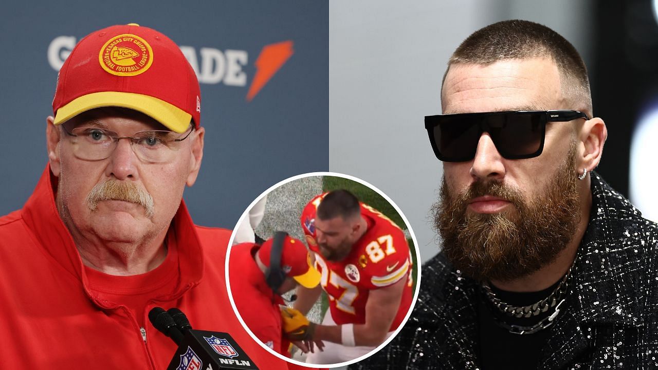 Why did Travis Kelce push Andy Reid aggressively? Chiefs TE explains Super Bowl outburst