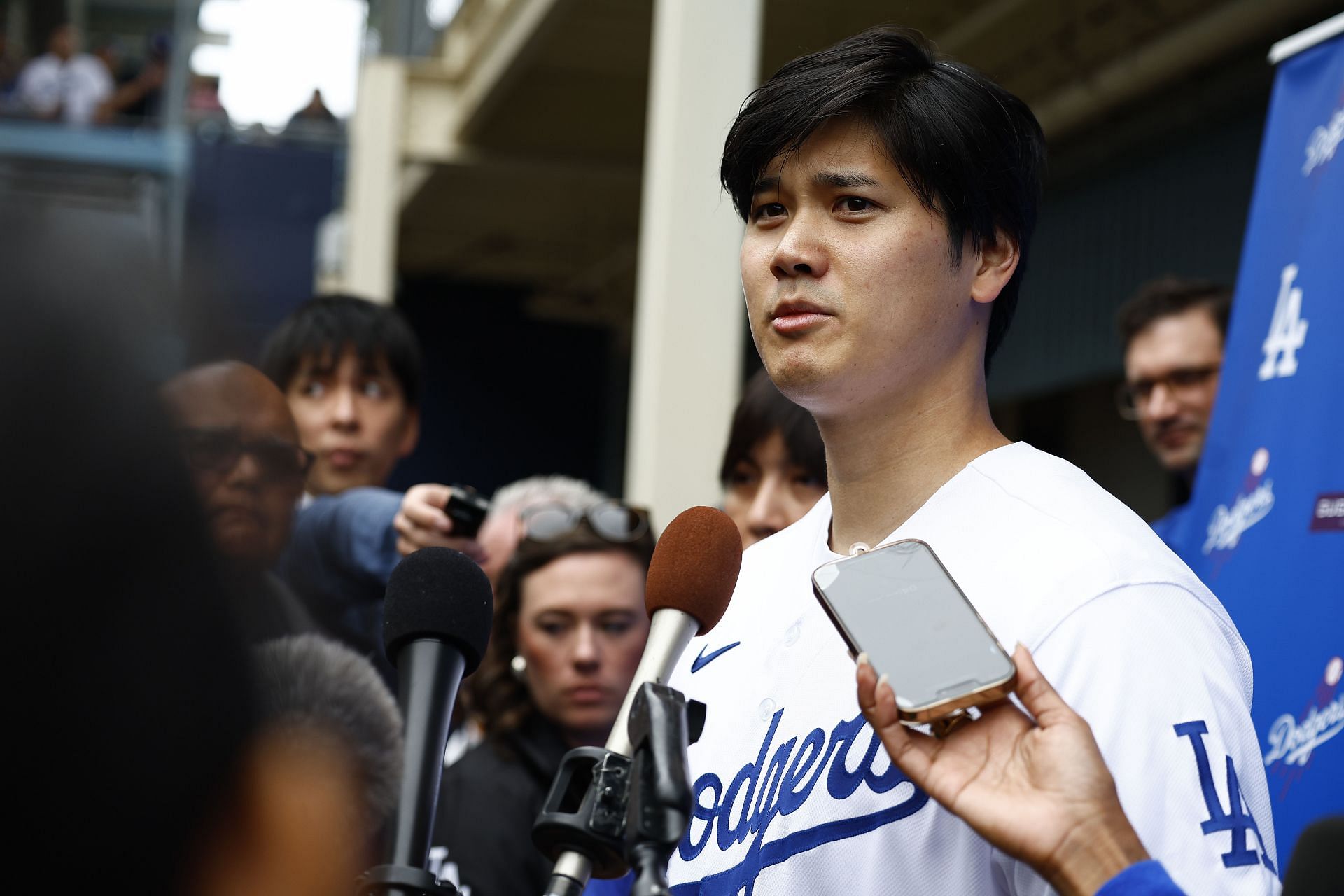 Shohei Ohtani was hitting again with the Dodgers.