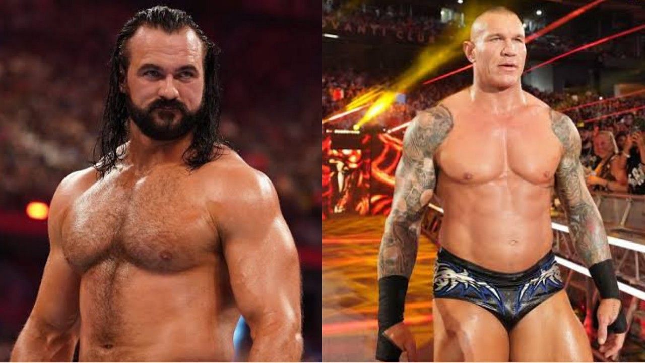 WWE सुपरस्टार्स ड्रू मैकइंटायर और रैंडी ऑर्टन 