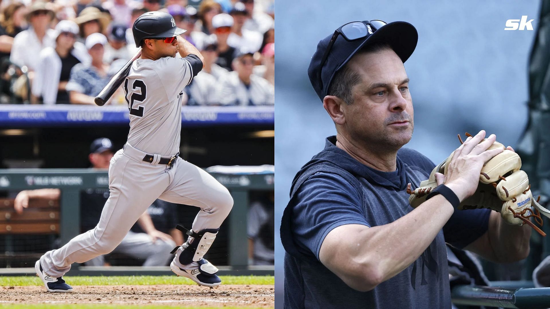 New York Yankees Slugger DJ LeMahieu &amp; Manager Aaron Boone