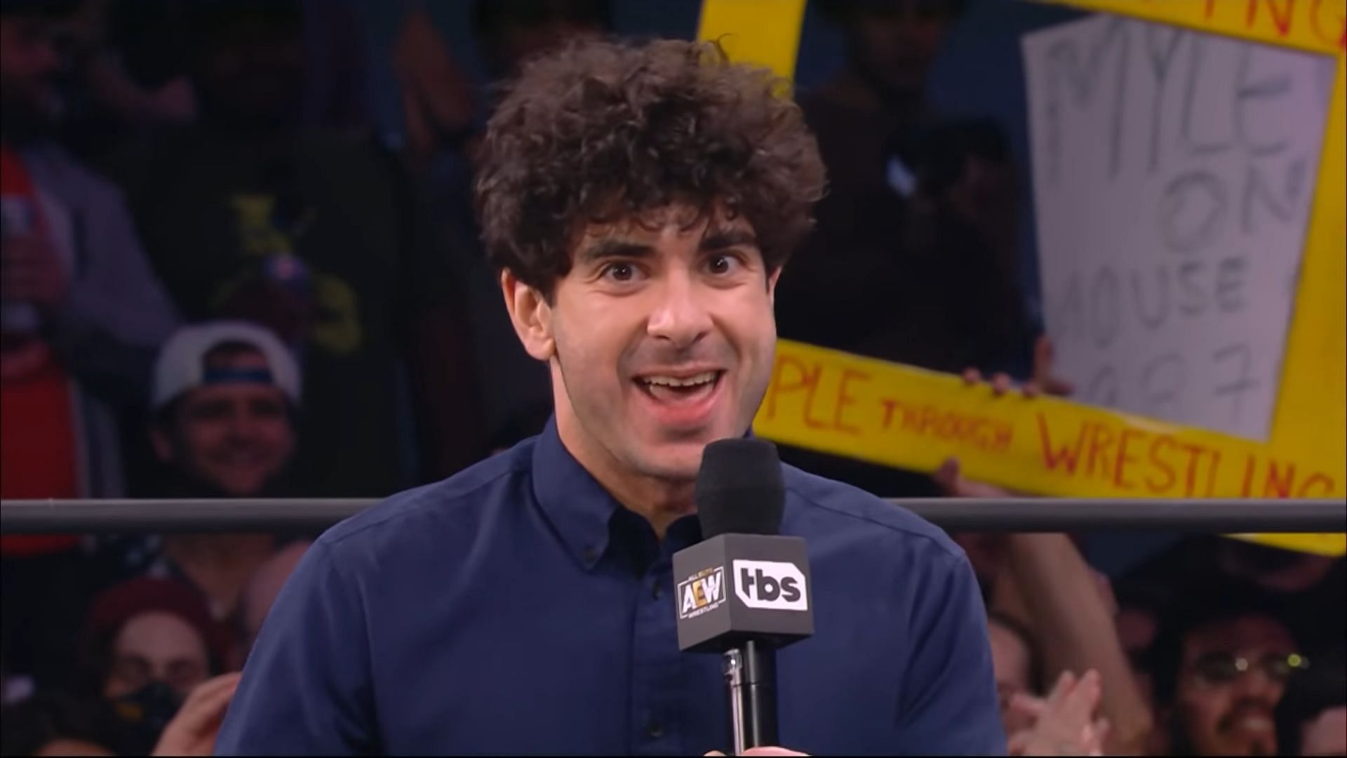 Tony Khan is the CEO and Creative Head of AEW