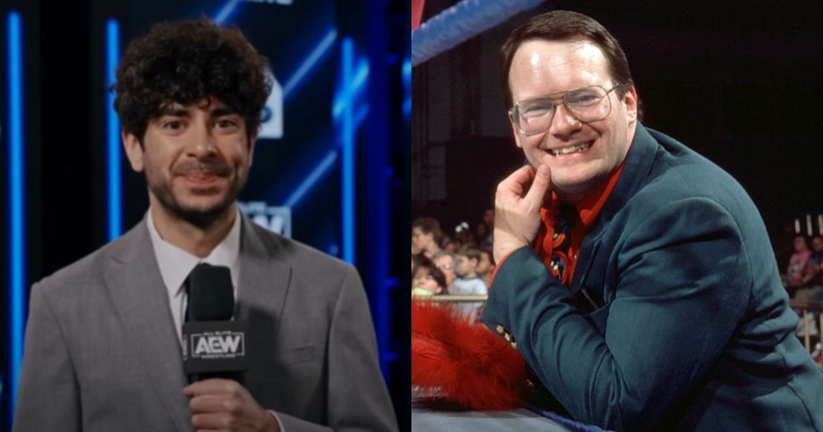 Tony Khan (left) and Jim Cornette (right) [Image credits: AEW YouTube and WWE website]