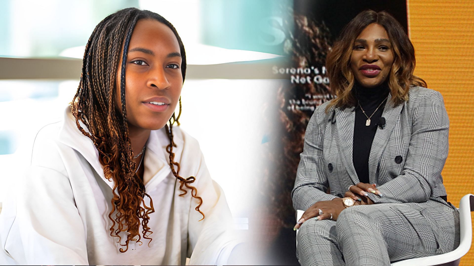 Coco Gauff has heaped praise on Serena Williams.