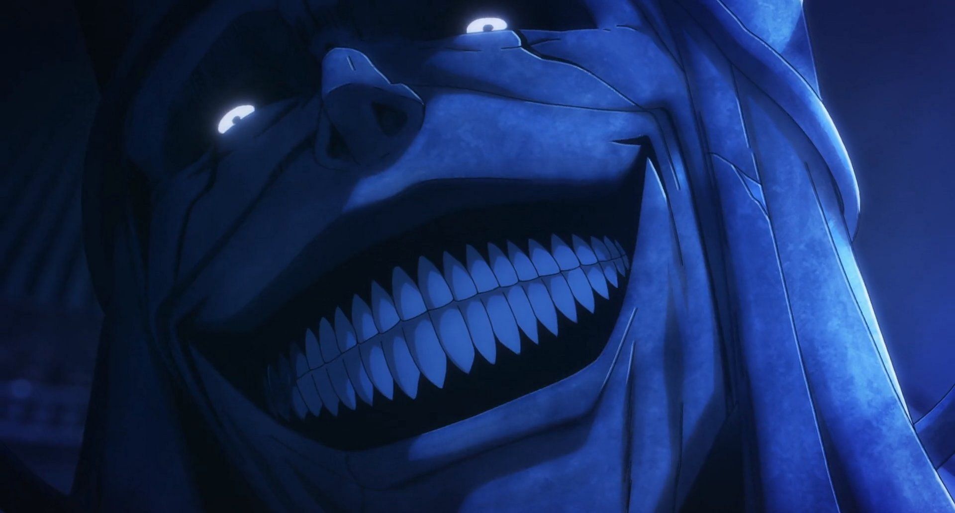 The horrifying smile in Solo Leveling anime&#039;s episode 2 (Image via A-1 Pictures)