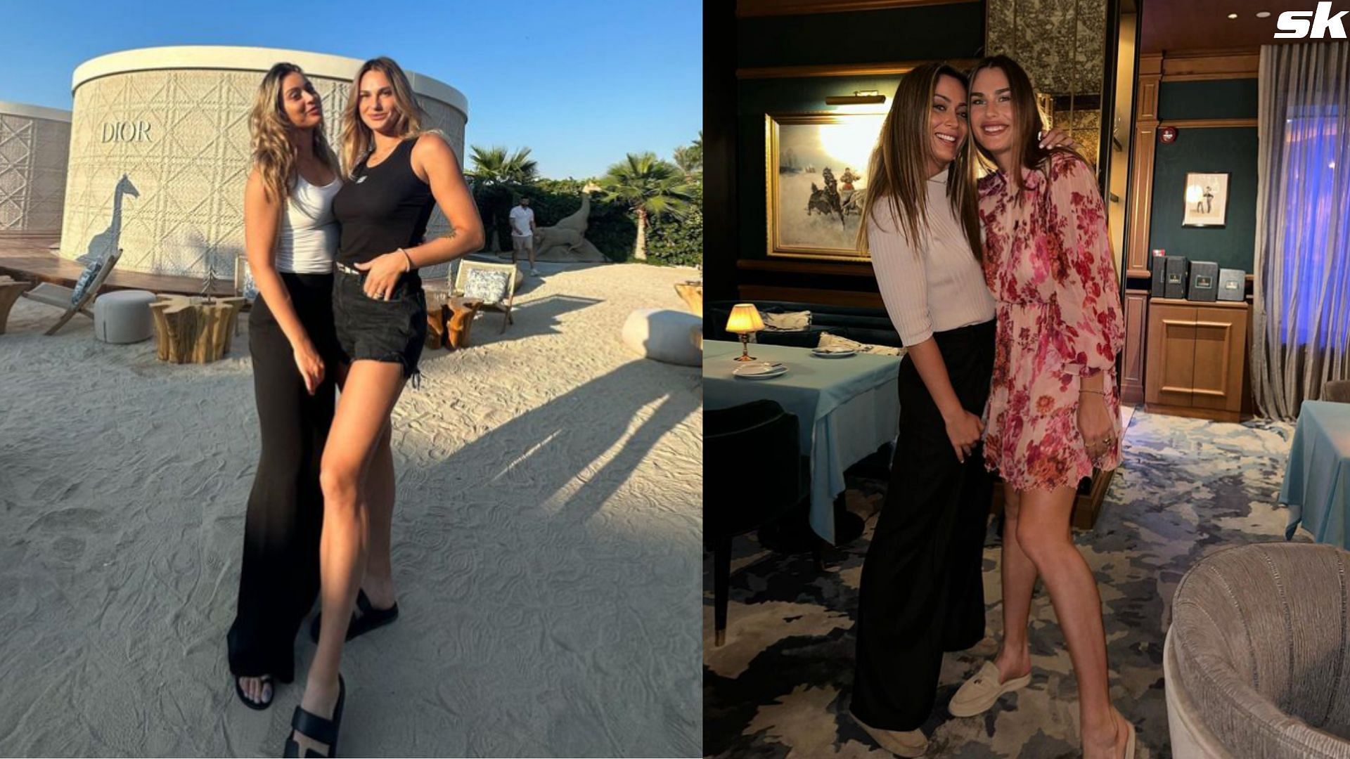 Aryna Sabalenka and Paula Badosa 