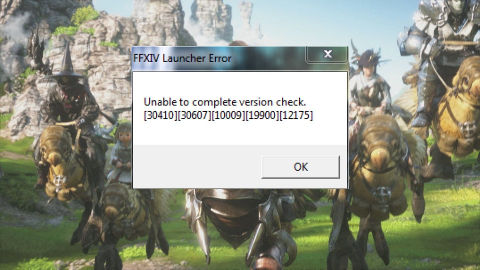 If nothing solves the error, you must reinstall the game (Image via Square Enix)