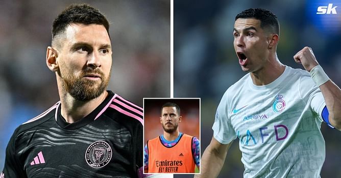 “They have different opinions on that though” - Eden Hazard snubs Cristiano Ronaldo and Lionel Messi while naming his GOAT