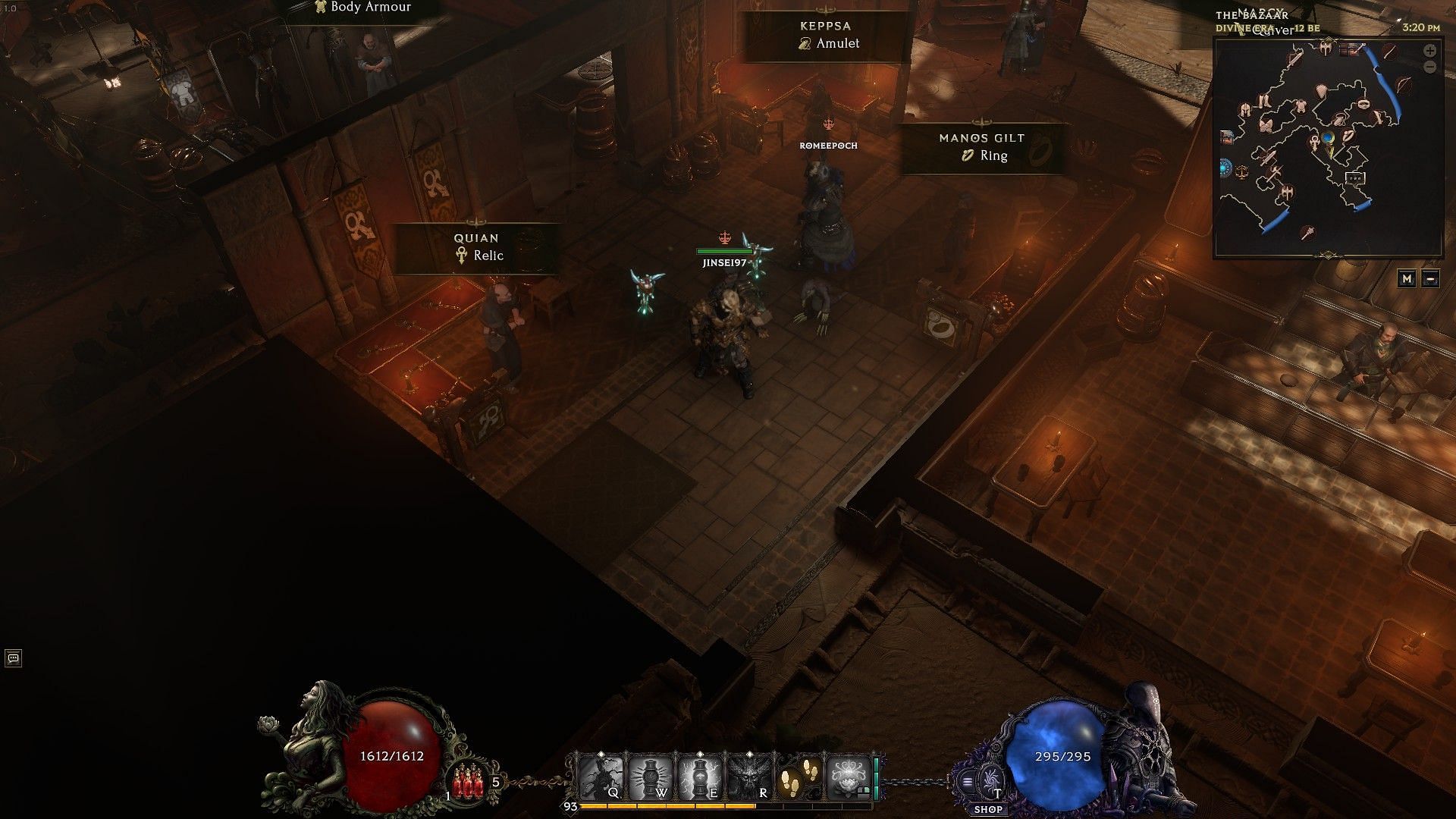 Merchant Guild hub (Image via Eleventh Hour Games) 