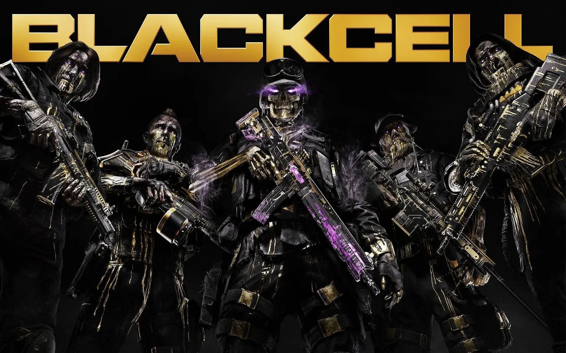 An image depicting the operators of the BlackCell Battle Pass of Modern Warfare 3 and Warzone Season 2