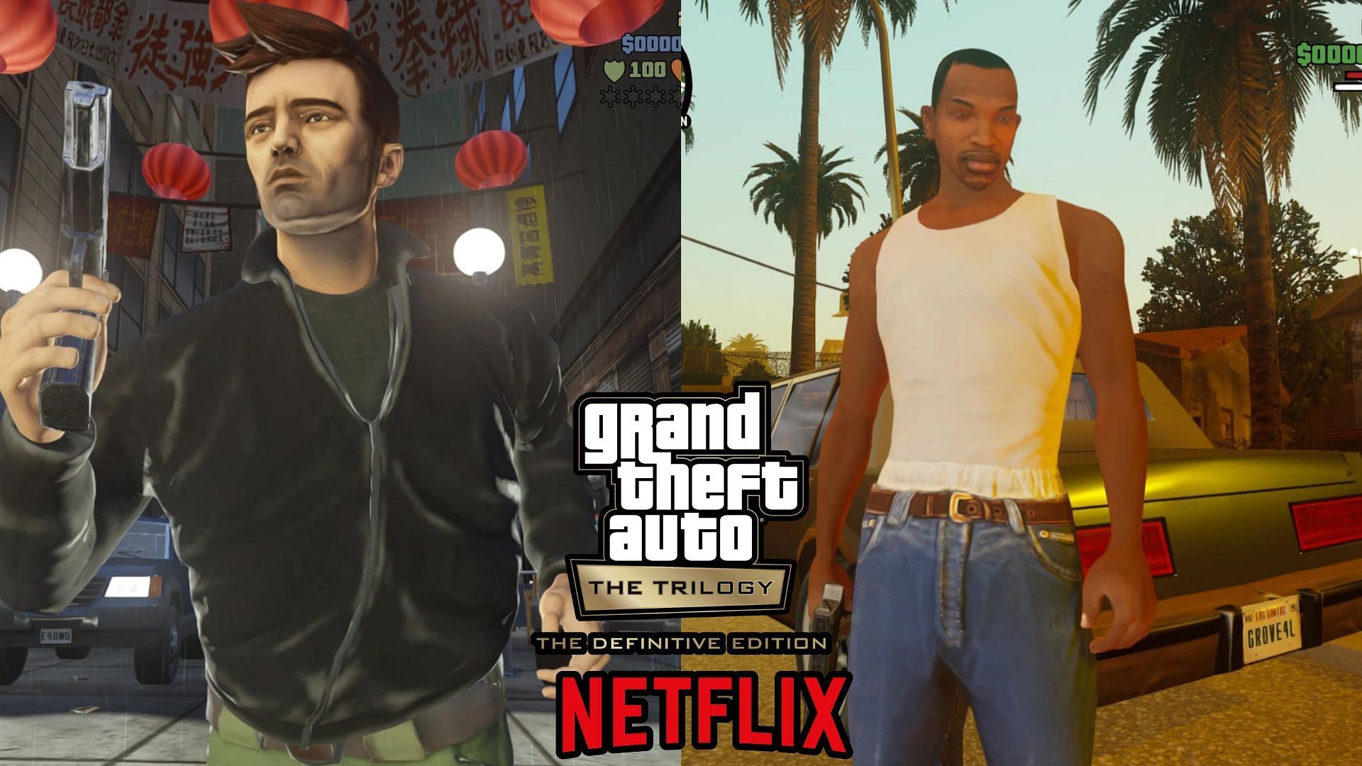 GTA 3 and GTA San Andreas on Netflix