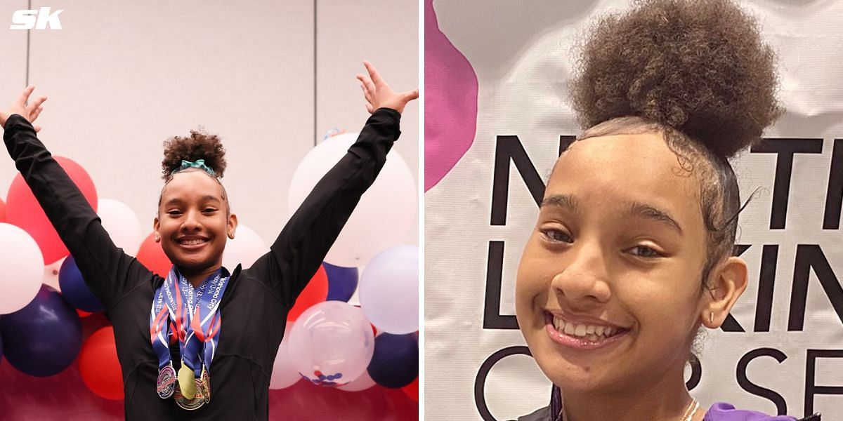 CaMarah Williams was backed by Simone Biles ahead of her elite debut at Winter Cup 2024.