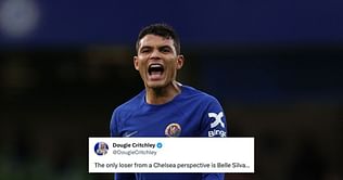 "Thank you Belle Silva", "Change worked tonight" - Chelsea fans mock Thiago Silva's wife after win over Aston Villa