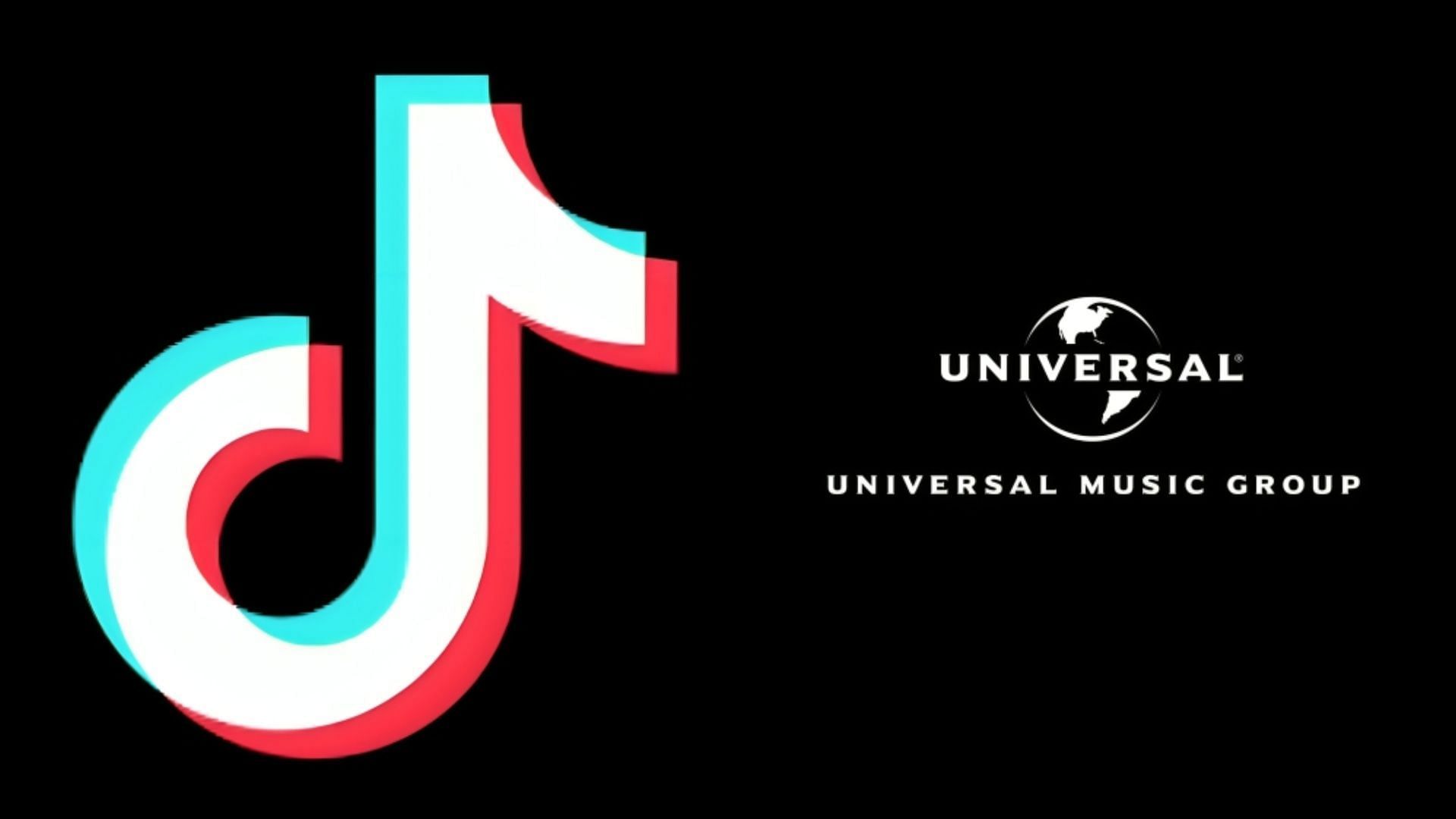UMG and TikTok are currently facing a disagreement (Image via TikTok / Facebook / Universal Music Group)