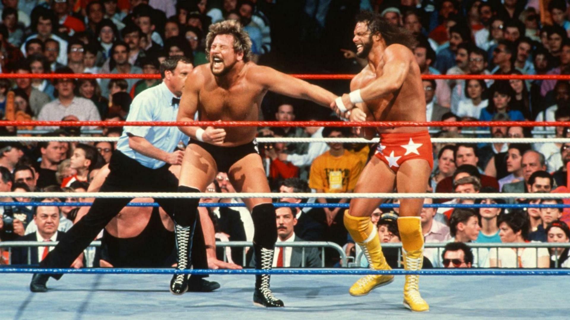 &quot;Macho Man&quot; Randy Savage vs. Ted DiBiase (Image via WWE)
