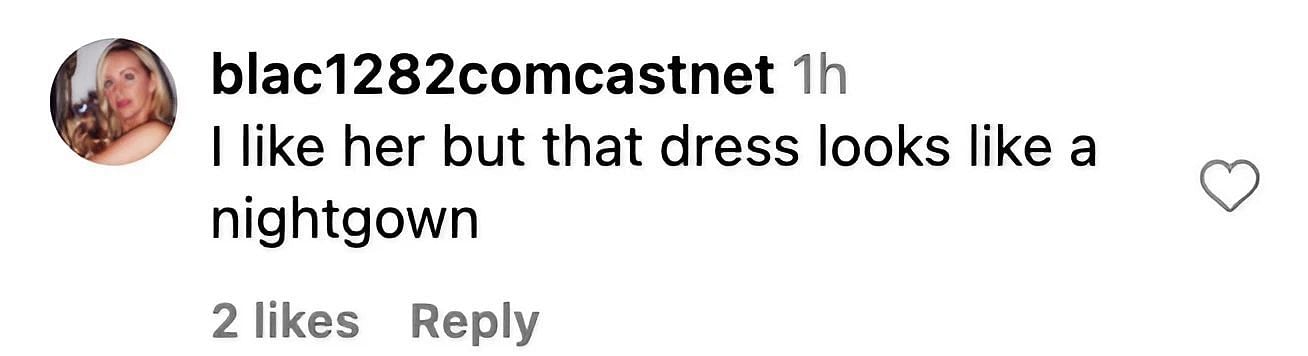 A fan criticizing Pippen&#039;s outfit