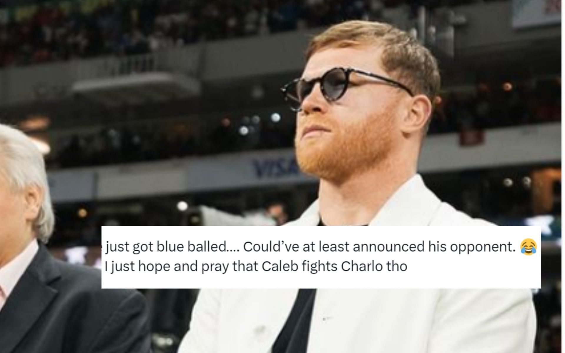 Canelo Alvarez will return in May. [Image via @canelo on Instagram]