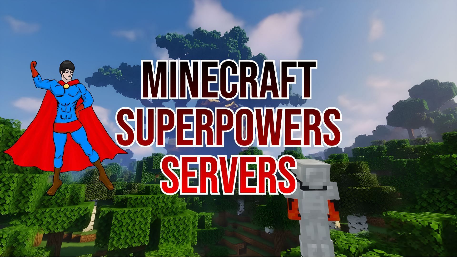 Superpowers make for fun Minecraft gameplay (Image via Mojang/Sportskeeda)