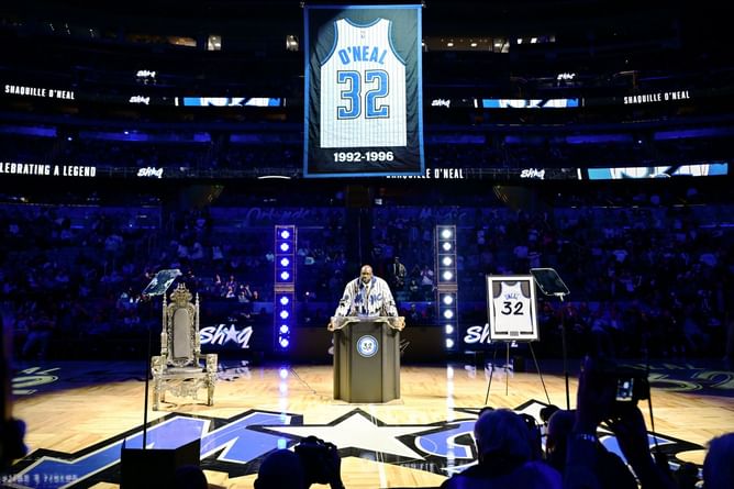 After Orlando Magic’s jersey tribute, 4X NBA champ Shaquille O'Neal shares nostalgic rim-breaking clip from LSU
