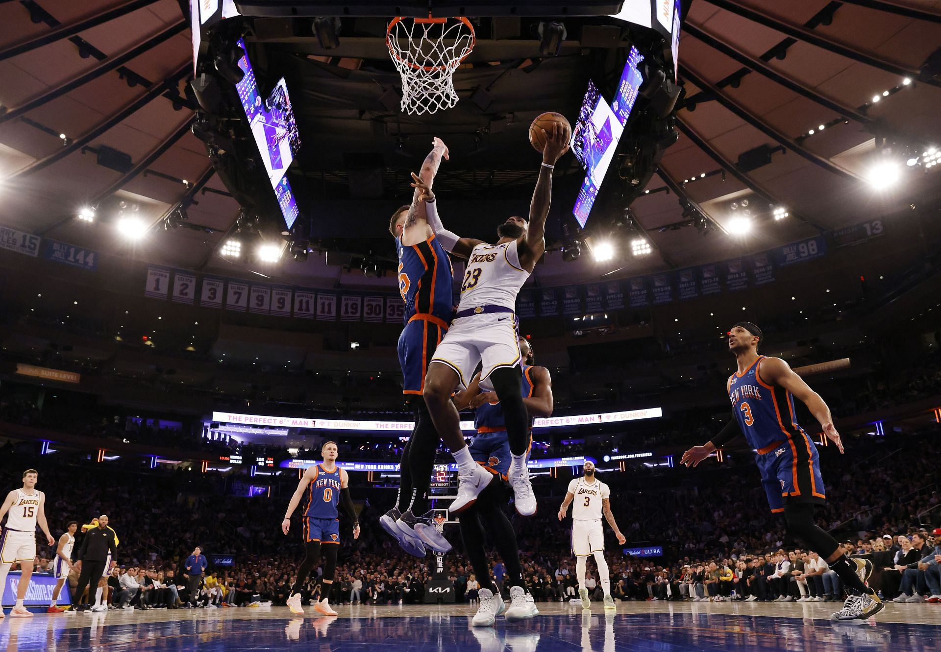 LA Lakers vs. New York Knicks