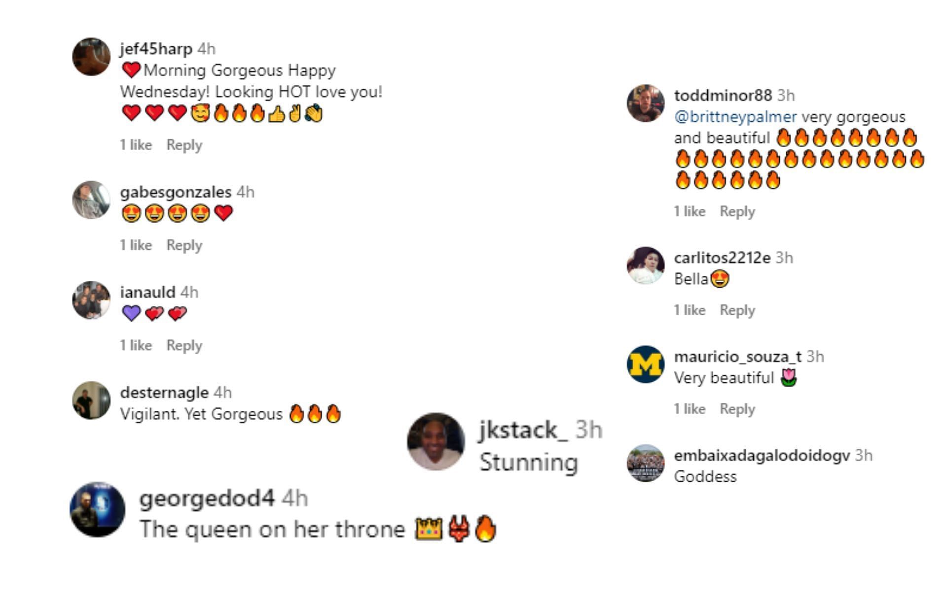 [Images Courtesy: @brittneypalmer on Instagram ]
