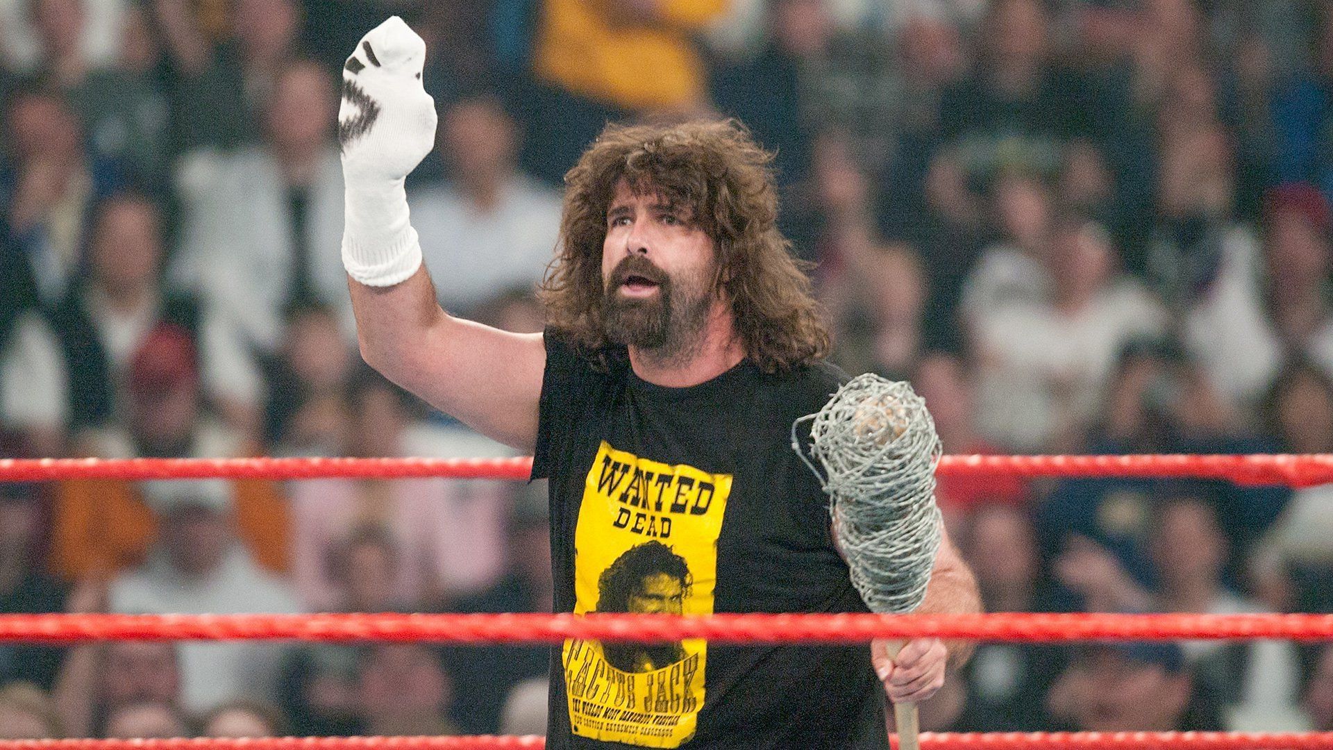 Mick Foley stands tall for the WWE Universe