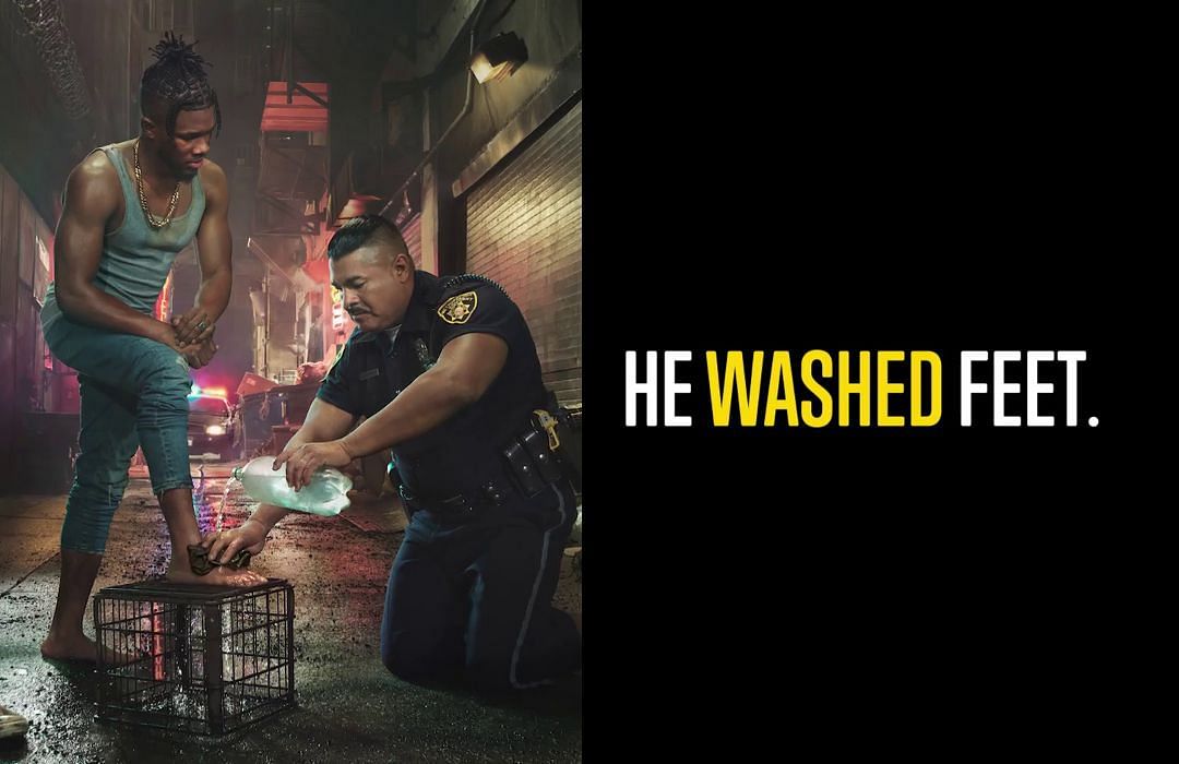 HeGetsUs facing backlash from NFL fans over Jesus washing feet ad during Super Bowl 58