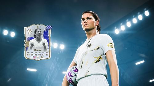 Mia Hamm - 5th in most expensive EA FC 24 players list (Image via EA Sports)