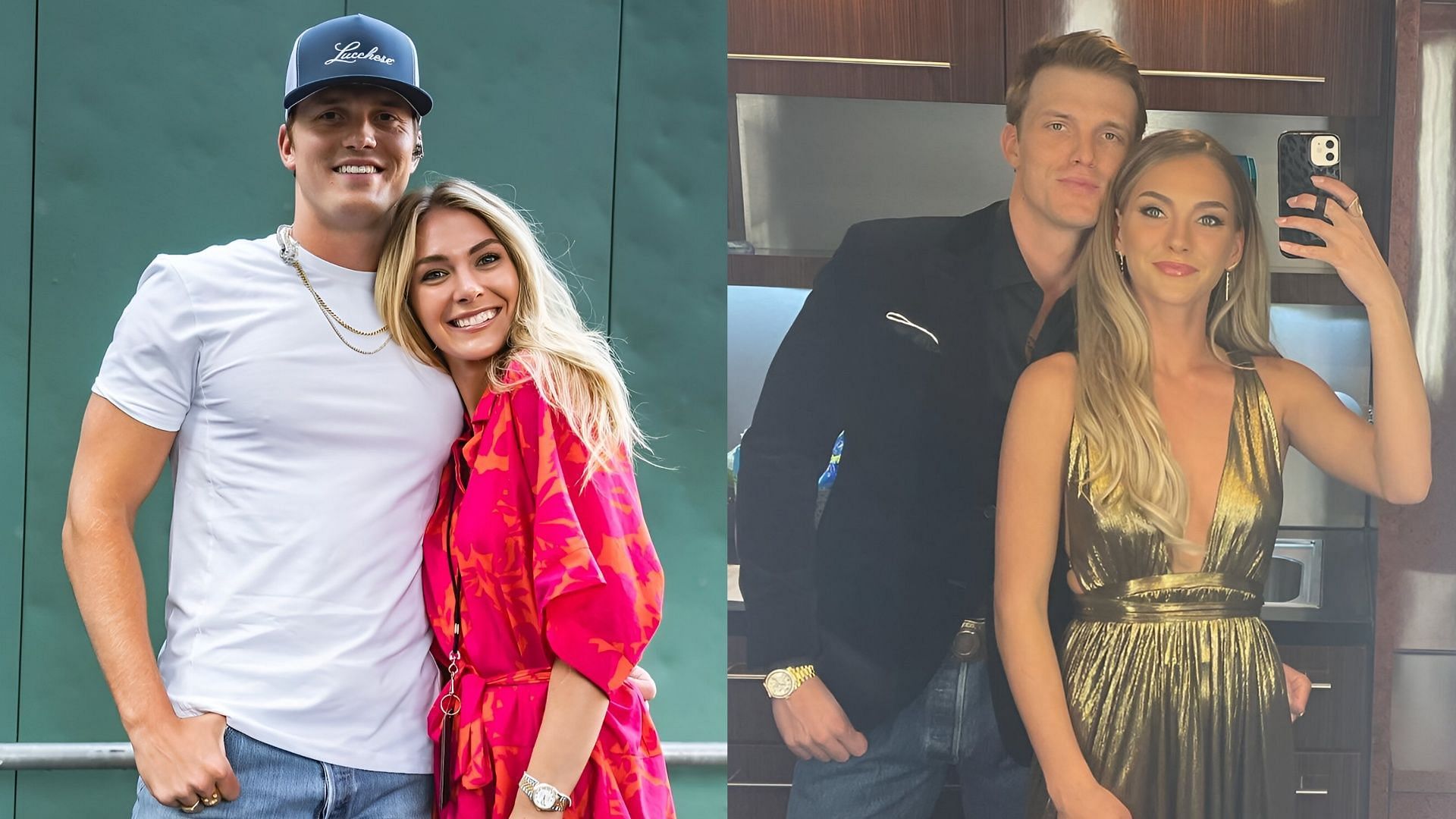 Country singer Parker McCollum and Hallie Ray Light are set to welcome their first child together. (Image via Instagram/@hallieraylight)