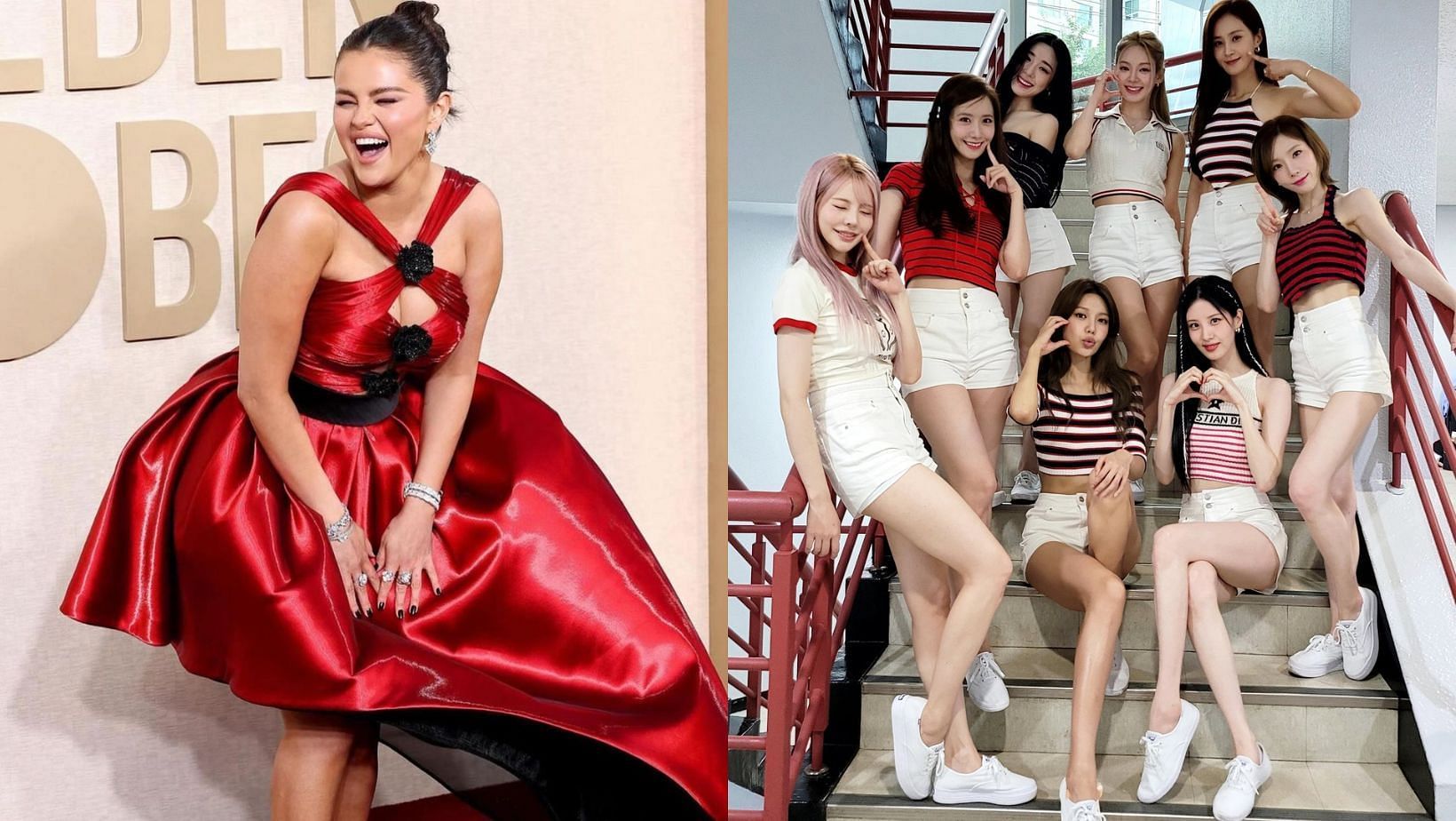 Selena Gomez accidentally uses montages of Girls