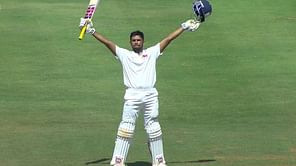 मुशीर खान का नाबाद दोहरा शतक, हनुमा विहारी सस्ते में आउट, IPL में खेल चुके गेंदबाज ने ढाया कहर