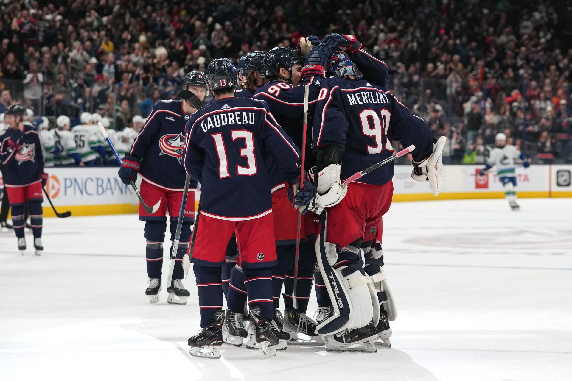 Vancouver Canucks v Columbus Blue Jackets