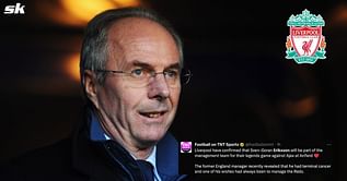 “Great tribute to a true legend” - Fans react as Liverpool confirm Sven Goran Eriksson will be part of management team for legends game