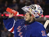 Igor Shesterkin of the NHL's New York Rangers