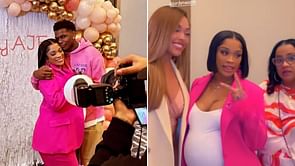 "Love you, my niece": Jordyn Woods attends Anthony Edwards' girlfriend Jeanine Robel's adorable baby shower