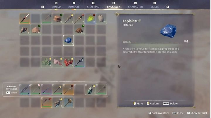 How to find Lapislazuli in Enshrouded