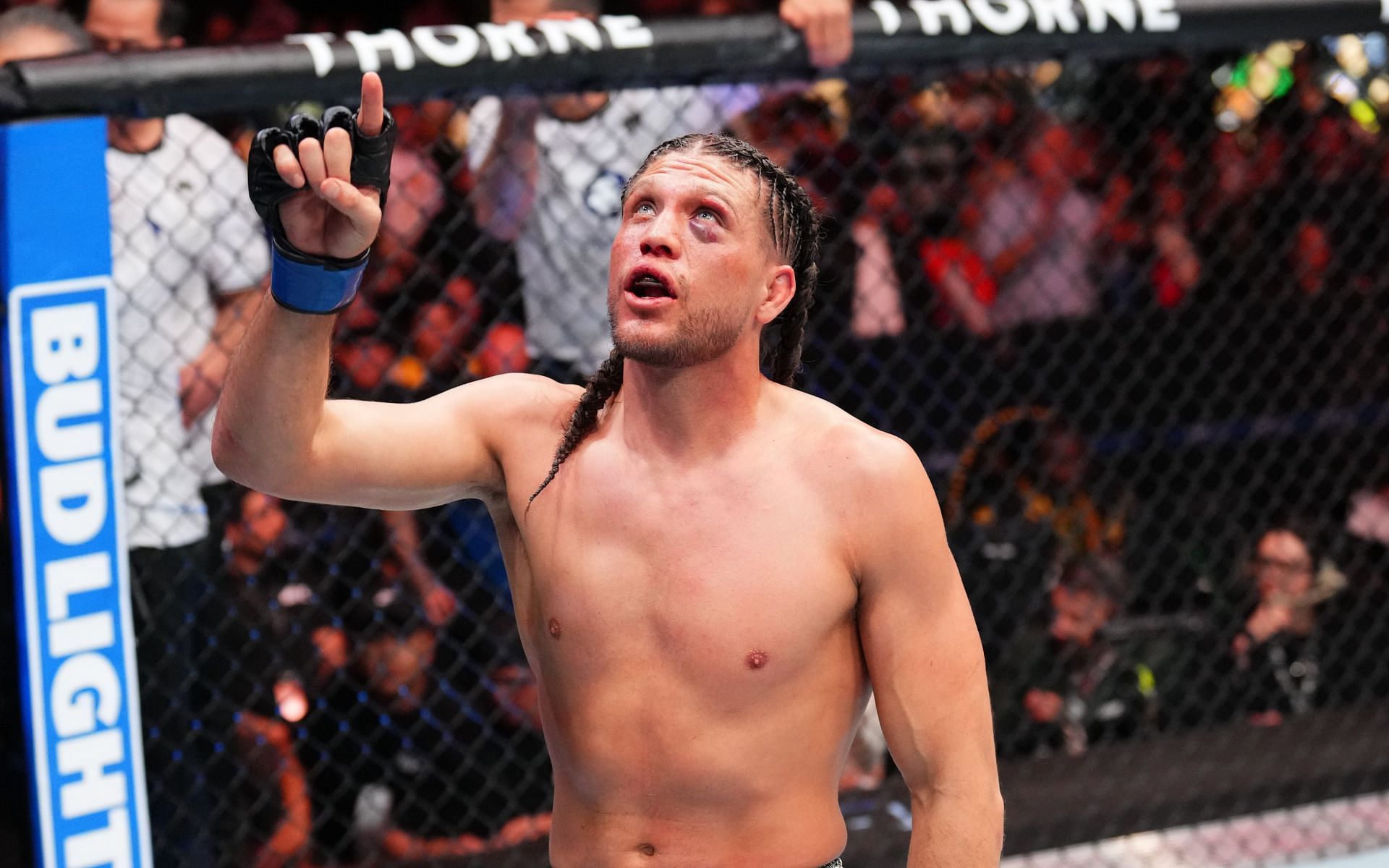 Brian Ortega was responsible for the best moment of last night