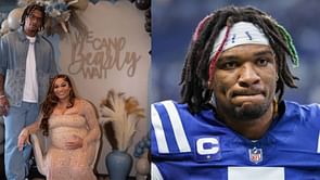 IN PHOTOS: Colts QB Anthony Richardson’s fiancée flaunts diamond ring, baby bump