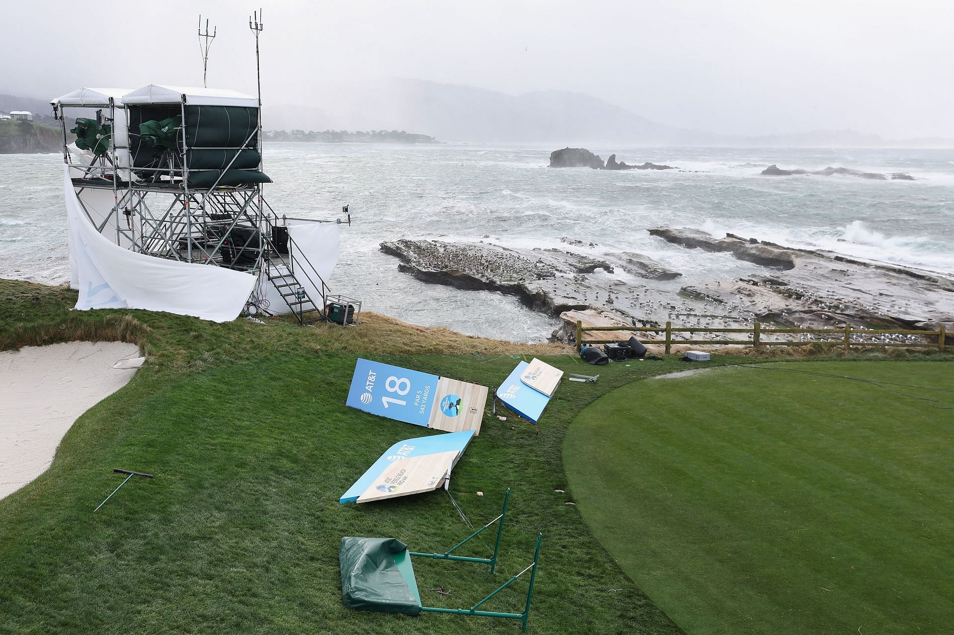 2024 AT&T Pebble Beach ProAm finalround canceled due to bad weather