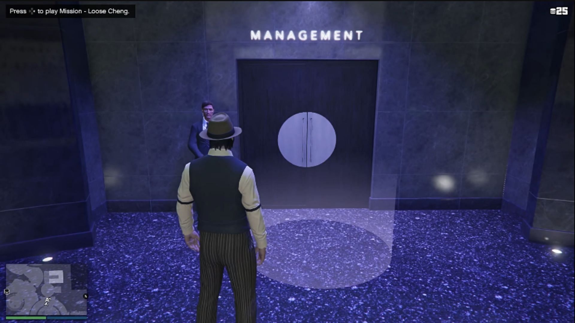 The Casino Story Missions can be started from here (Image via YouTube/Gamers Heroes)