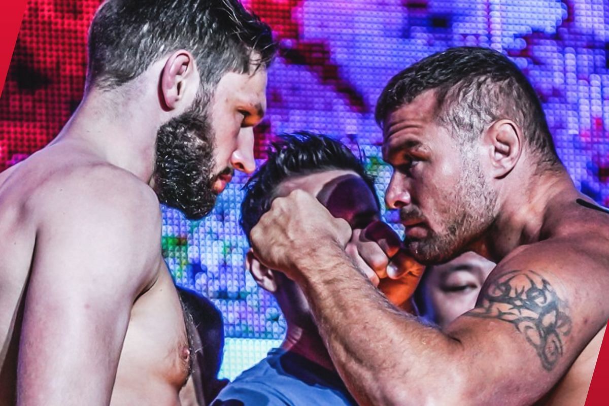 Reinier de Ridder and Anatoly Malykhin - Photo by ONE Championship