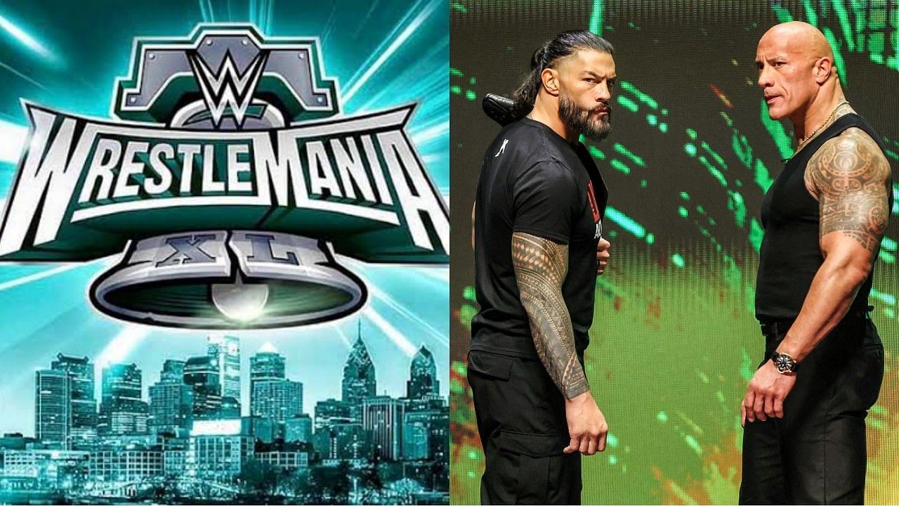 WWE सुपरस्टार्स द रॉक और रोमन रेंस 