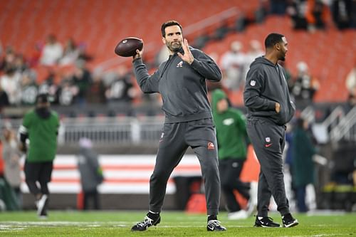 Joe Flacco at New York Jets vs. Cleveland Browns